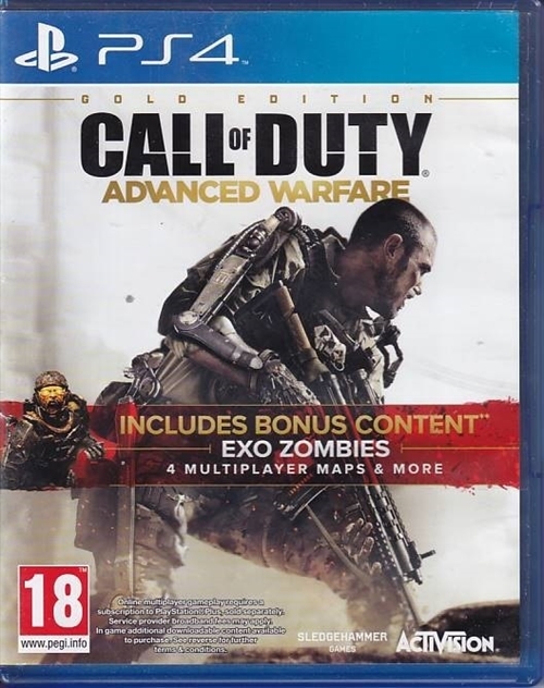 Call of Duty Advanced Warfare Gold Edition - PS4 (A Grade) (Genbrug)
